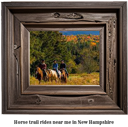 horse trail rides near me New Hampshire